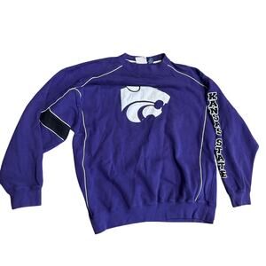 Vintage Kansas State Wildcats KSU Sweatshirt Mens XL Cadre Athletic Embroidered